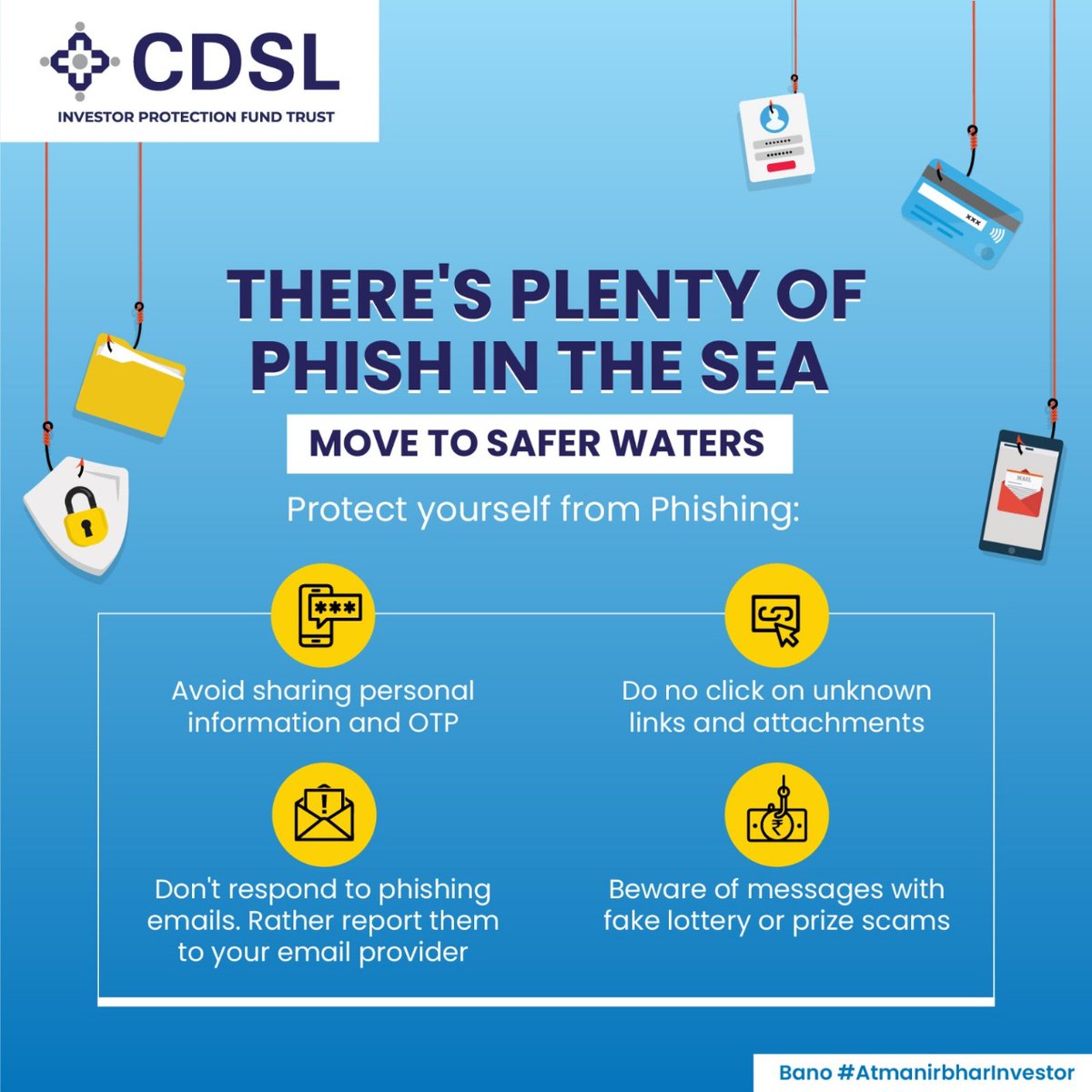 Phishing is the practice of obtaining your personal information through fraudulent means. 

Stay updated and vigilant to keep yourself and your loved ones protected from Phishing attack.

#Phishing #PhishingAttack #PhishingAlert #StaySafeOnline #OnlineSafety #CyberSafety