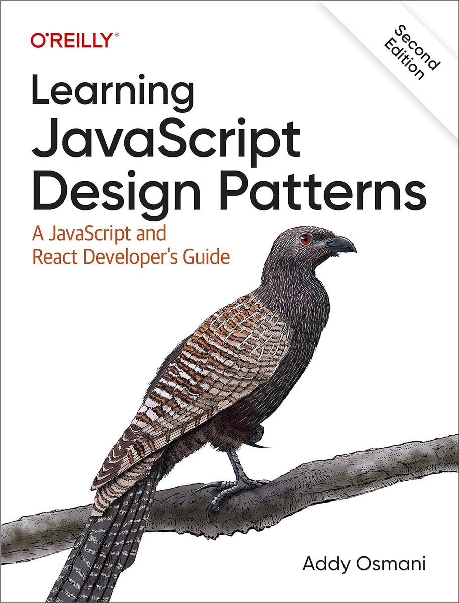 Learning JavaScript Design Patterns: A JavaScript and React Developer's Guide amzn.to/3UCbye3

#react #reactjs #js #javascript #programming #developer #programmer #coding #coder #webdev #webdeveloper #webdevelopment #softwaredeveloper #computerscience