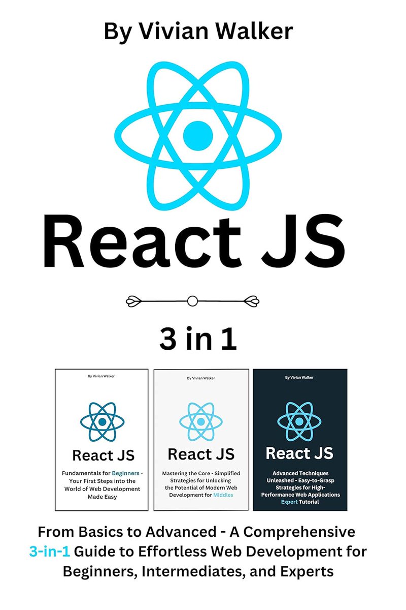reactdevz's tweet image. FREE Kindle 

React JS: From Basics to Advanced - A Comprehensive 3-in-1 Guide to Effortless Web Development for Beginners, Intermediates, and Experts amzn.to/3woAcXM

#react #reactjs #js #javascript #programming #developer #programmer #coding #coder #webdev #webdeveloper