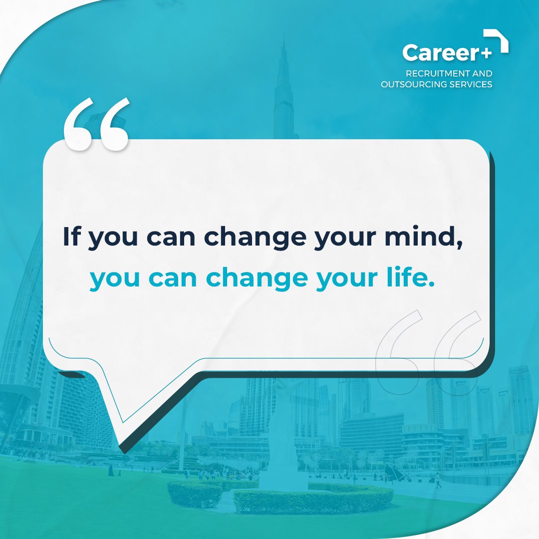 Everything lies in your mind and how you stay strong and complete the challenging tasks. 👍
.
.
#careerplus #recruitment2024 #recruitmentagency