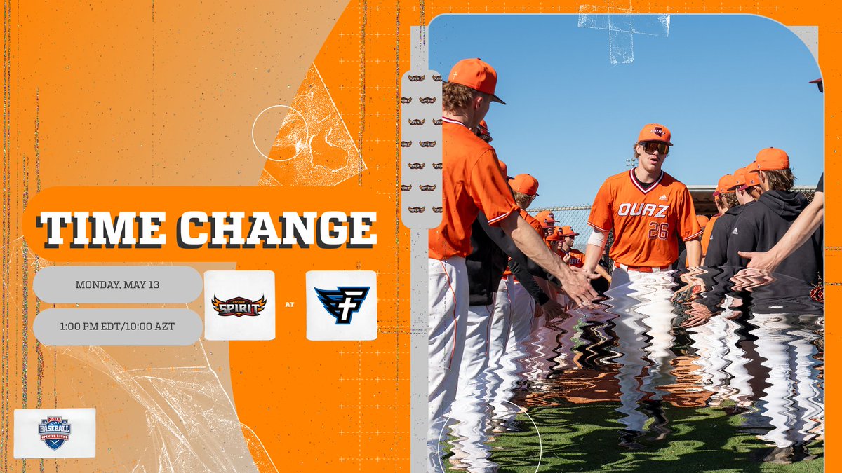 🚨TIME CHANGE🚨 In attempt to avoid inclement weather in the Lawrenceville area, tomorrow's @OUAZBaseball Opening Round contest against @FaulknerATHL has been moved to 1:00 PM EDT/10:00 AM AZT. Any more updates will be posted immediately. #WeAreOUAZ