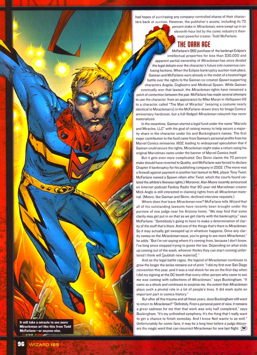 アメコミ SPAWN + MIRACLEMAN exclusive Spawn Miracleman 2-Pack