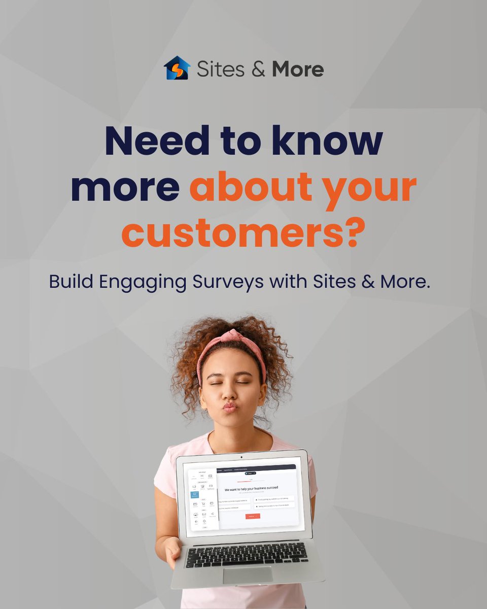 Want to understand your customers better?  Sites & More makes it easy to create fun, interactive surveys that capture valuable insights and help you grow your business! Start your free trial today! learn.sitesandmore.pt/VlxaC
#websitebuilder #marketingtools #ecommerce