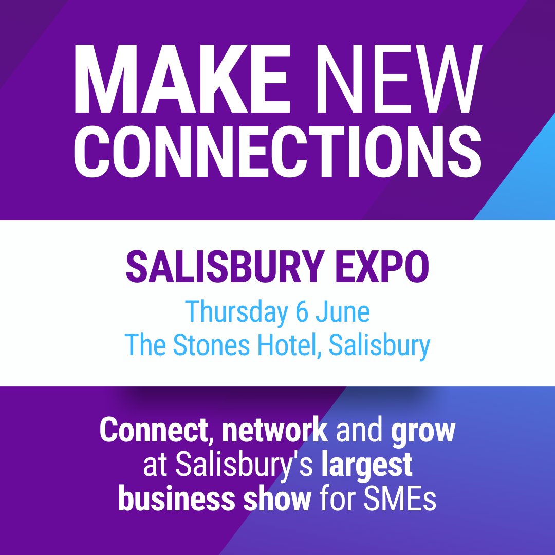 Not sure if your business will benefit from exhibiting at the Salisbury Business Expo on 6th June? 🌟Talk to us today for a FREE consultation to find out! Call 0845 139 9301 or go to b2bexpos.co.uk/event/salisbur… for details on getting involved #SalisburyExpo