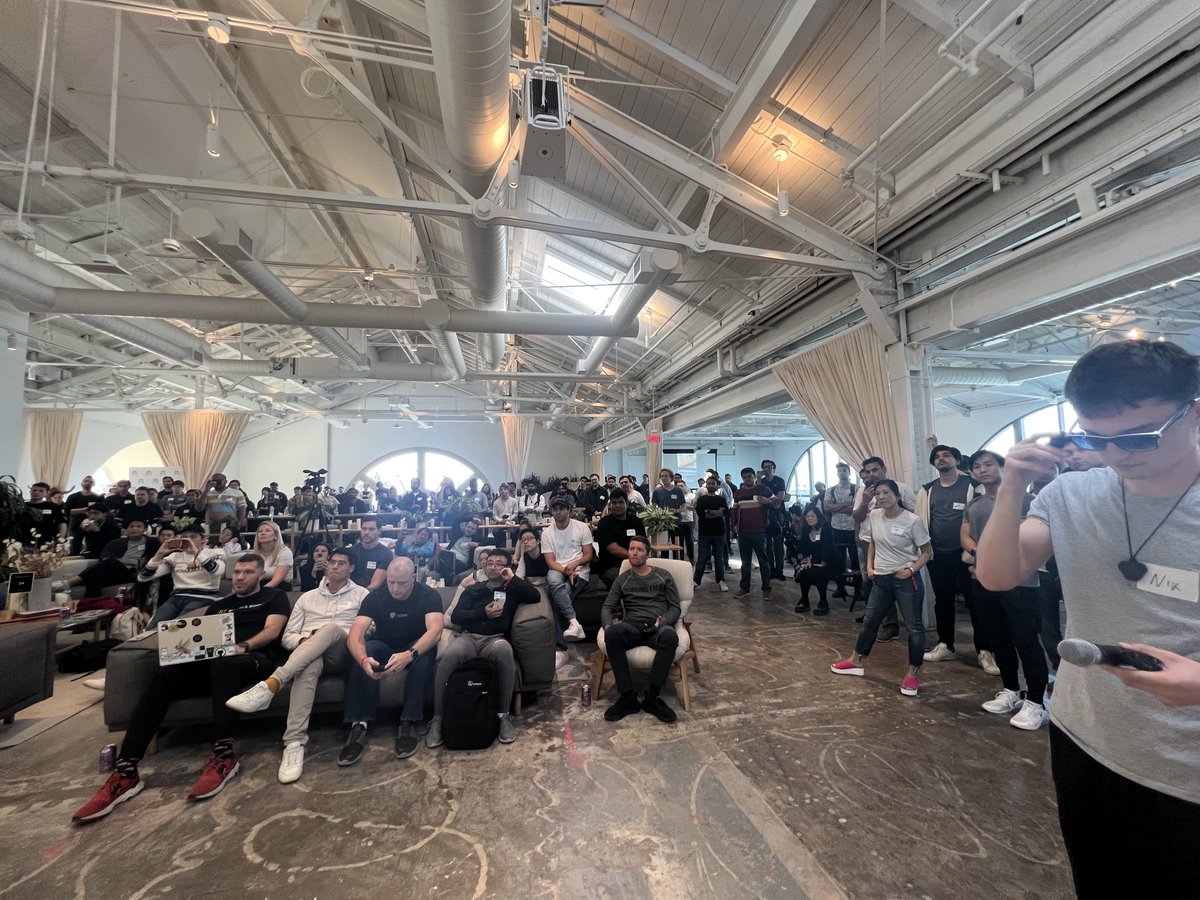 Jat1nn's tweet photo. Won first place today🥇at the Meta Llama 3 Hackathon for building OpenGlass!

https://t.co/EHF1LQksQS is open-source wearable AI that transforms ordinary glasses into smart glasses, enabling users to interact with their environment.

@AIatMeta @Meta @cerebral_valley @SHACK15sf https://t.co/rIx5fBKm1p