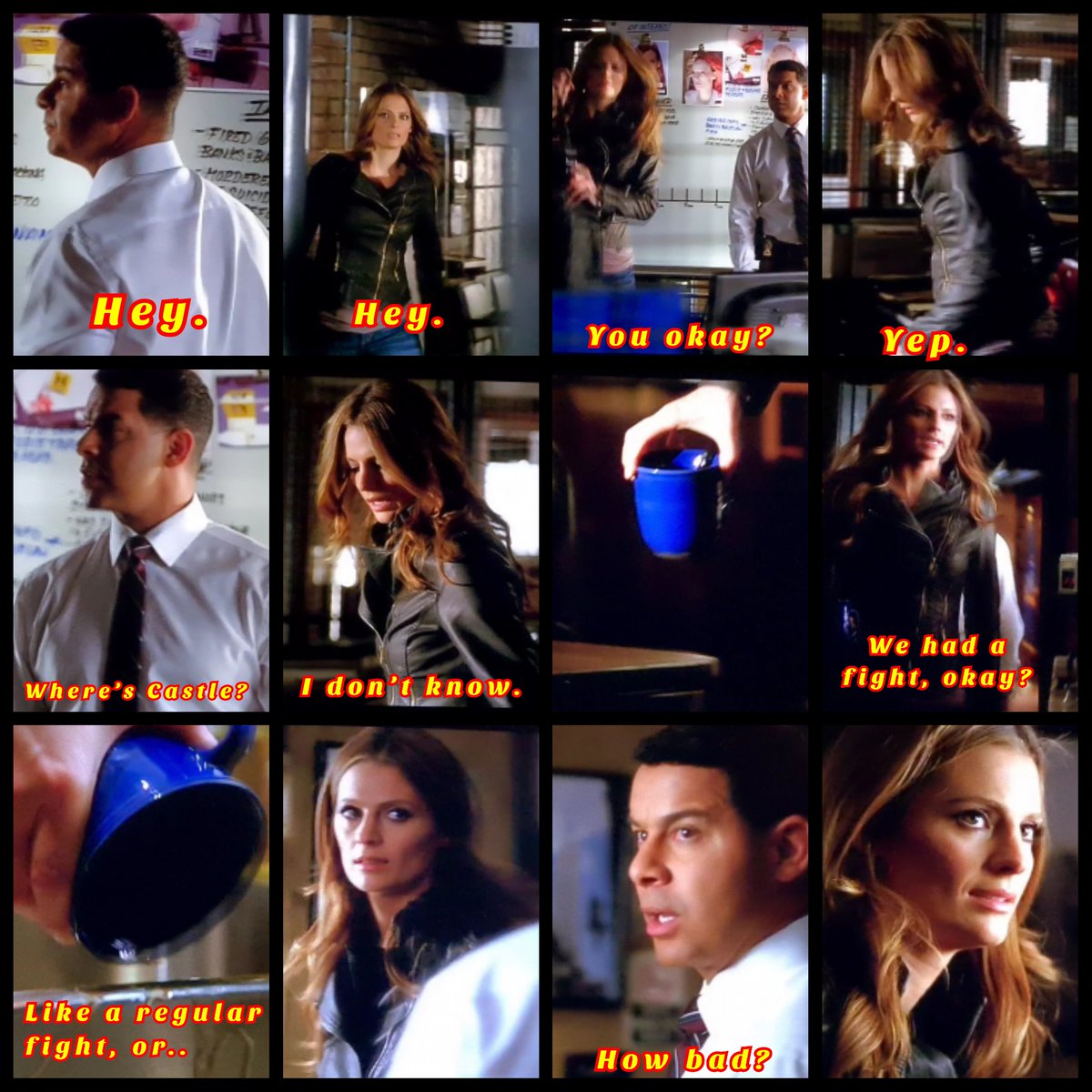 05/13/13- #Castle 5x24 - WATERSHED aired 11 years ago (I/II)

KB: "Castle, this isn't about you... This is about me. This is about my life."
C: "So you're seriously considering this?"
KB: "Yes. This is a wonderful opportunity. It'll be a chance to do more."
C: "Without me."