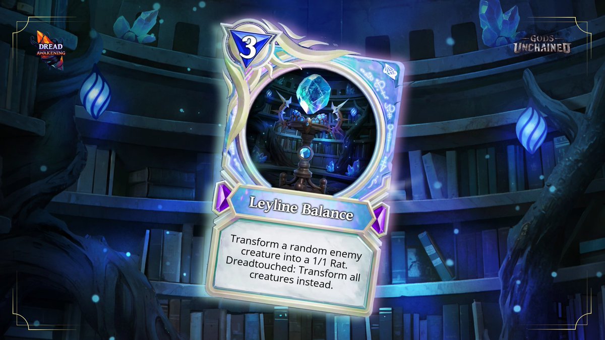 Facing an enemy creature too strong for comfort? 
Fighting solo against an overwhelming army of creatures? 
This Elderytch Mystery card could turn the battle tides around!🐀