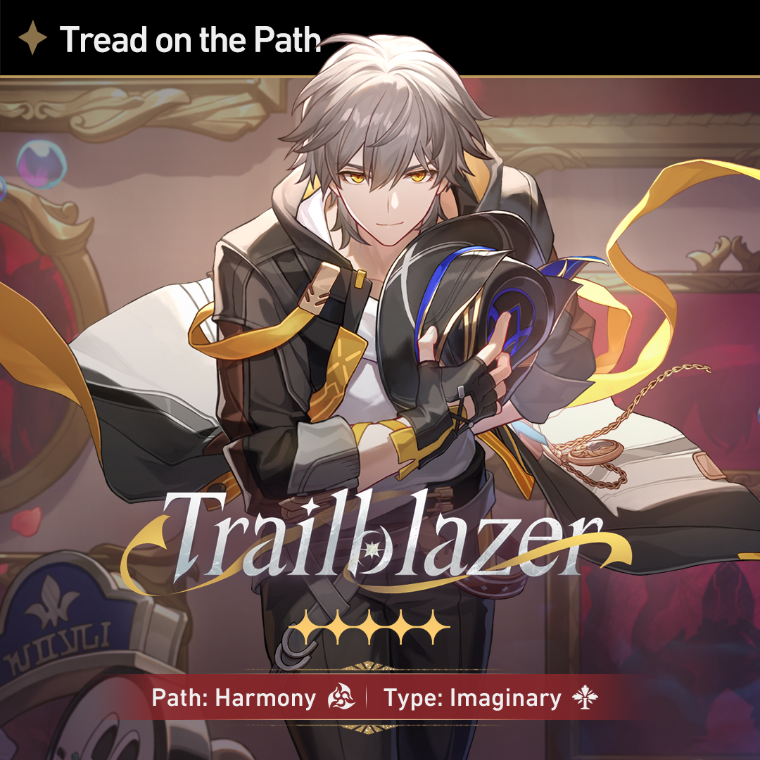 Stride the Path | Trailblazer (Harmony: Imaginary) Hello, Trailblazer. After embarking on the Path of Harmony, you've gained new powers yet again. To help you master this power, Pom-Pom prepared some skill introductions. Learn More: hoyo.link/eOmiFHAL #HonkaiStarRail