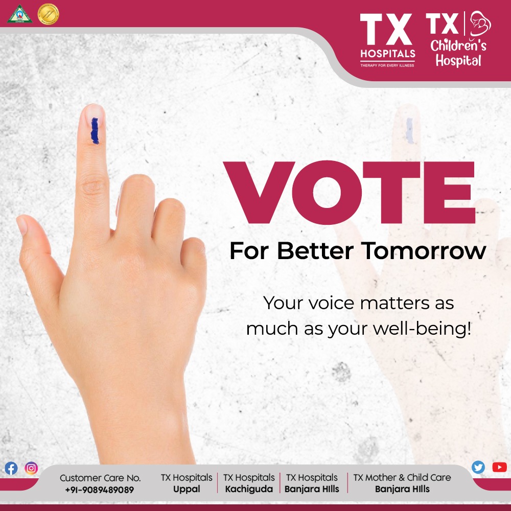 VOTE For Better Tomorrow Your Voice Matters as much as your well-being! #VoteForBetterTomorrow #TXH