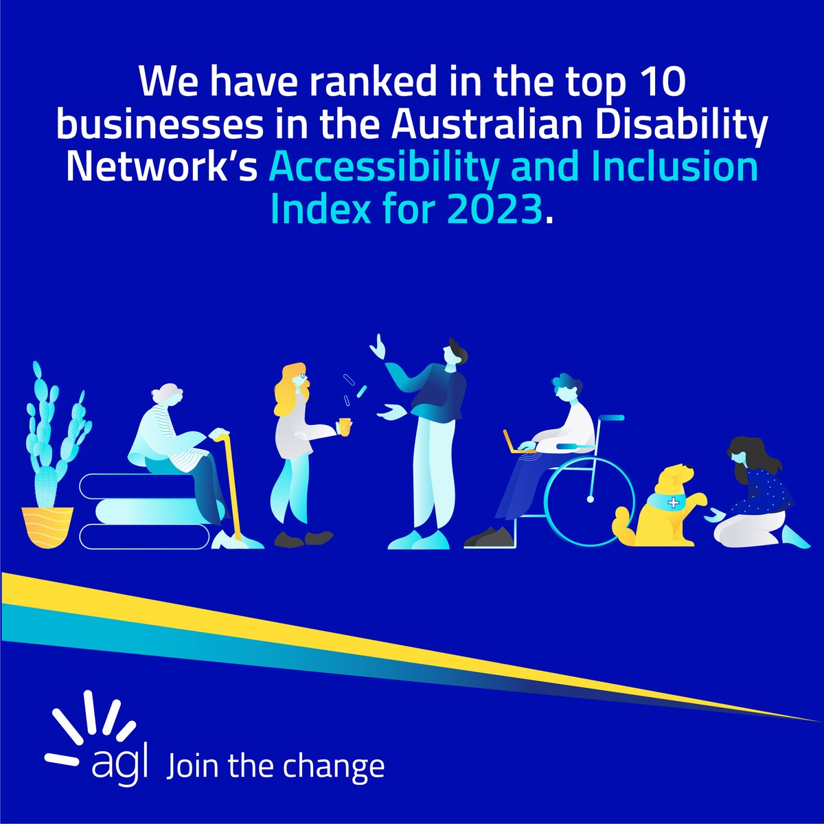 We’re proud to have participated in the <a href="/Aus_DN/">AusDisabilityNetwork</a> Accessibility and Inclusion Index 2023. We’ve ranked in the top 10 businesses who completed an Index submission, demonstrating our commitment to accessibility and inclusion for all people with disabilities. #AccessAndInclusionIndex