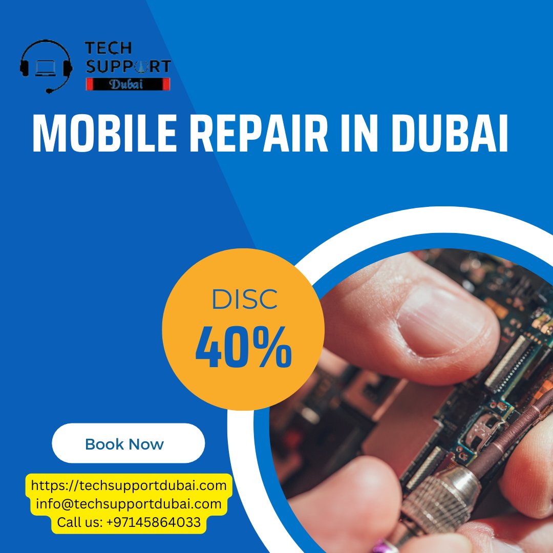 Got a glitchy phone in Dubai? 🛠️ Don't fret! Our mobile repair in Dubai works its magic to revive your device! 🔮 Fast, reliable, and budget-friendly. #MobileRepairDubai #DubaiTechHeroes 💪techsupportdubai.com/mobile-phone-r…
Call us: +97145864033
