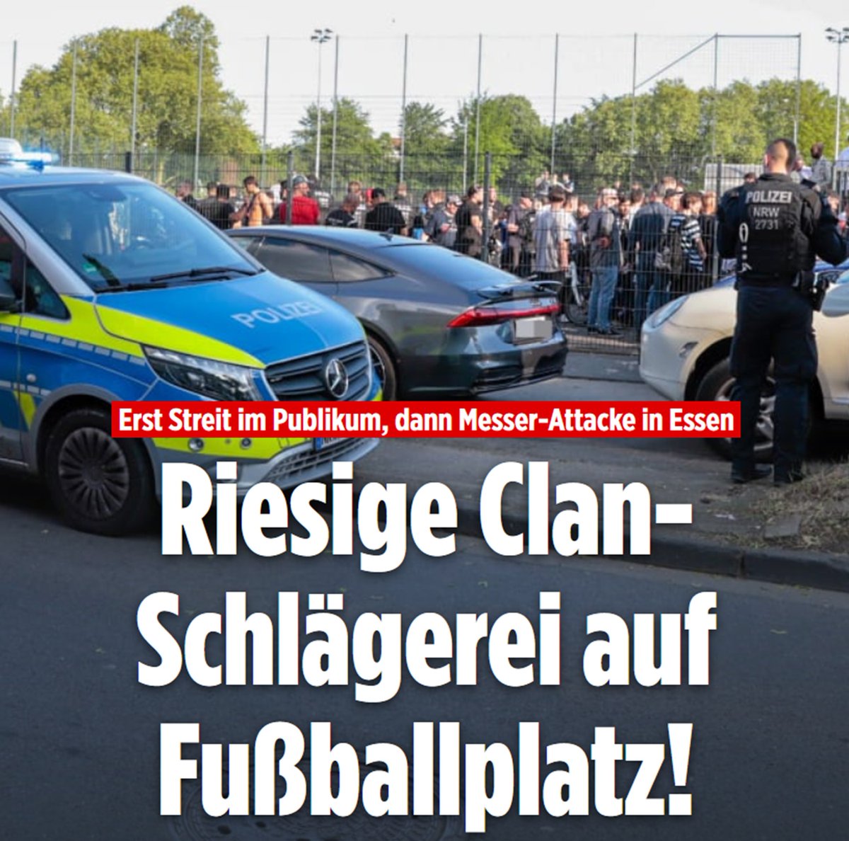 Alles normal, in #Essen #Altenessen #NRW & drum gehen Sie bitte weiter. Dass am Sonntag auf einem Fußballplatz bei einem Match der Kreisliga A #Clan -Beef zwischen den Tetzlaffs & den Suhrbiers mit dem #Messer & ggf. sogar Schusswaffen ausgetragen wird, ist völlig normal in…