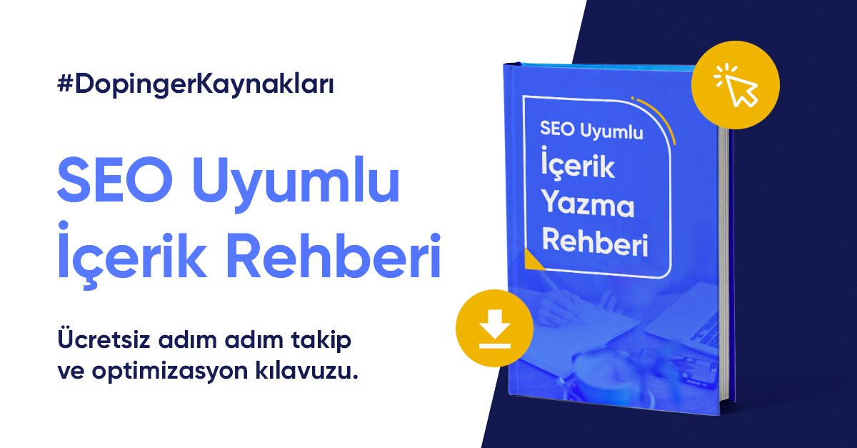 dopingertr's tweet image. Önemli olan içerik yazmak değil, onu SEO uyumlu optimize etmek ve gerçekten faydalı olduğundan emin olmak! 🌟

Bu konu üzerine çok konuştuk, tartıştık ama bu sefer en faydalı yerden ele alıyoruz. Ücretsiz kaynağımızı şimdi edinin. 👇
dopinger.com/tr/seo-uyumlu-…

#seo #içerik