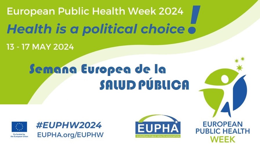 Esta semana desde la EASP nos unimos a Semana Europea de la Salud Pública 💚 #EUPHW2024 Del 13 al 17 de mayo con el lema “La Salud es una elección política” easp.es/semana-europea…