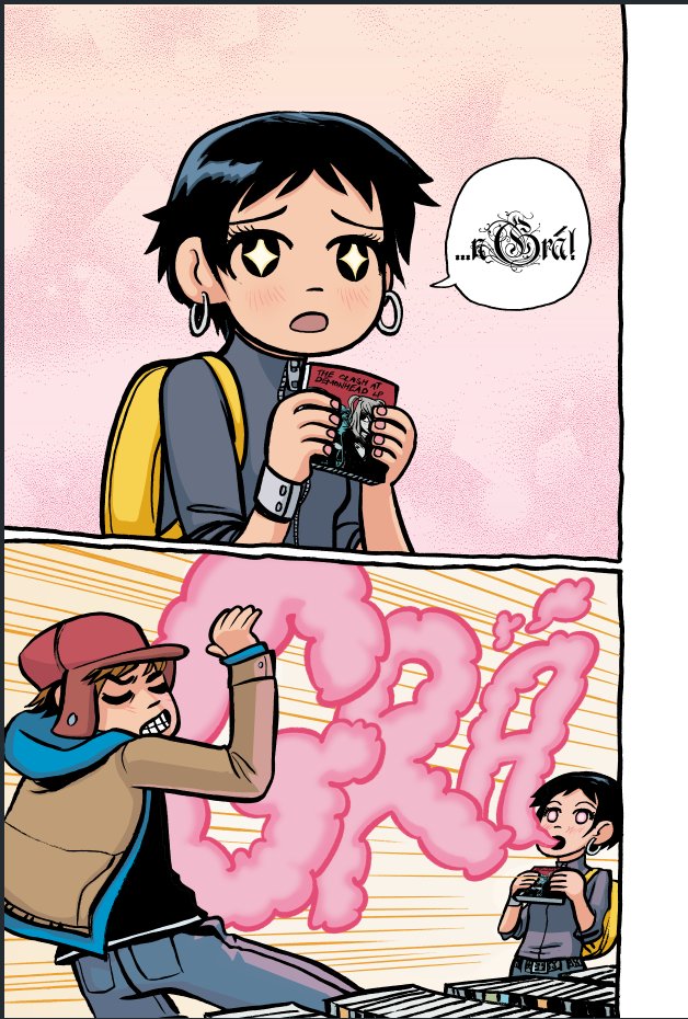 gliadar's tweet image. Murar chuala tú an clár @CuinneDana inné, is féidir éisteacht leis ar an leathanach gréasáin seo - tinyurl.com/scottpilgrimgl…

D'aistrigh Gliadar an t-úrscéal grafach Scott Pilgrim. Is féidir é a cheannach anseo ar gliadar.ie #scottpilgrimgaeilge #raidió #gaeilge