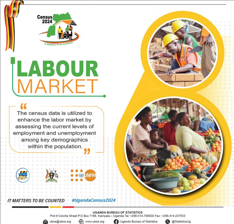 #UgandaCensus2024 Did You know? The data from the National Census is used to improve the job market by evaluating the current rates of employment and joblessness among specific groups within the society. Important: Census enumeration is still on going. @UNFPAUganda,