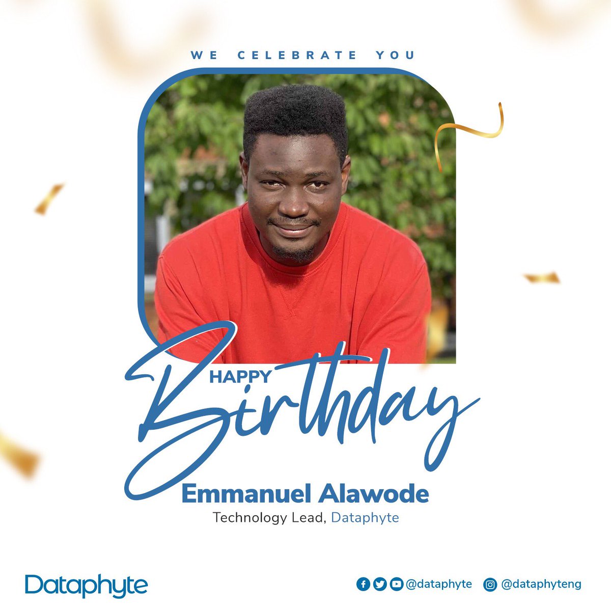 Happy birthday to our Technology Lead, Emmanuel Alawode! A huge thank you for all you do to make our work easier and more efficient. Your expertise and dedication really shine through, and we’re happy to have you here at Dataphyte. Here’s to another year of success, growth,