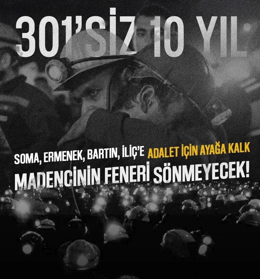 Madencileri katledenleri de madencilere tekme atanı da unutmayacağız! #SomaKatliamı #Soma