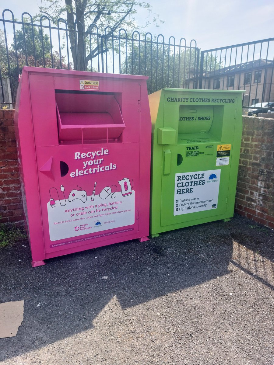 You can now recycle clothes, shoes and small electricals at Portswood Place wandsworth.gov.uk/rubbish-and-re…