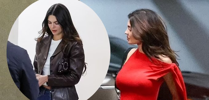 Kylie Jenner Stuns in Form-Fitting Red Dress During LA Dinner Outing with Fashionista Sister Kendall