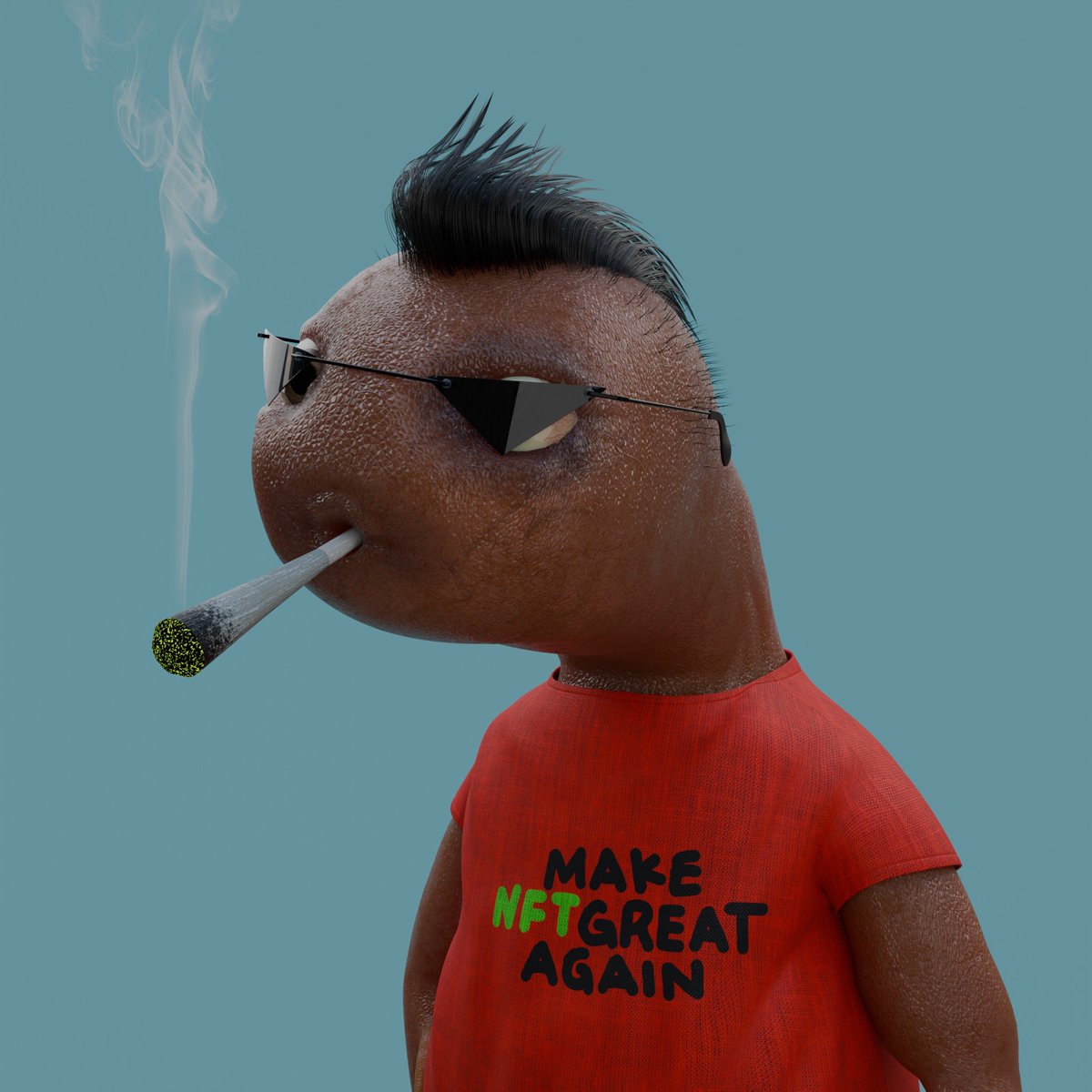 Once a Basturd, always a #Basturds

I have received my 3D boy by <a href="/StanWilscott/">StanWilscott</a> and @pathelin ✊

I should say thanks but I’m a real Mfers

😈👹🫶
#SendThisToZero <a href="/Basturds_NFT/">Basturds - 10K SOLD OUT</a>