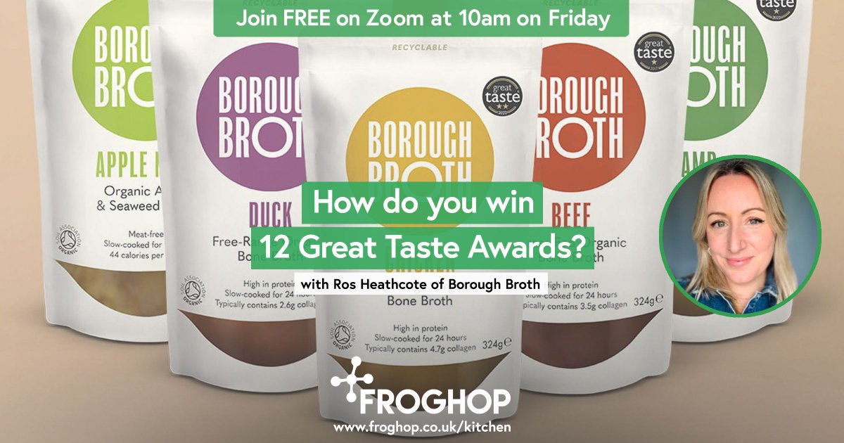 How do you win 12 Great Taste Awards and scale up with sustainability at the core? Find out at 10am on Friday. Save your place 👉 buff.ly/3QIrp9T

#foodfounders #foodbusiness #foodscaleup #sustainability #bcorp #organic #foodpodcast #foodstory @boroughbrothco