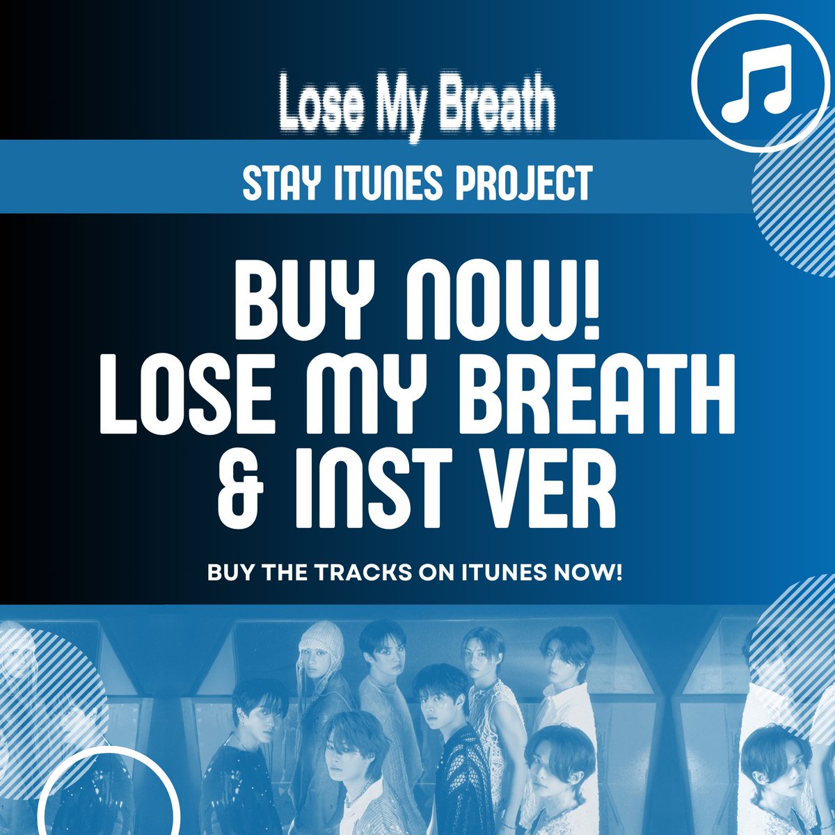 LOSE MY BREATH REMIXES OUT NOW! PH STAYs, please purchase the #LoseMyBreath_StrayKidsVer if you can! Let's reach #1 here in the Philippines!