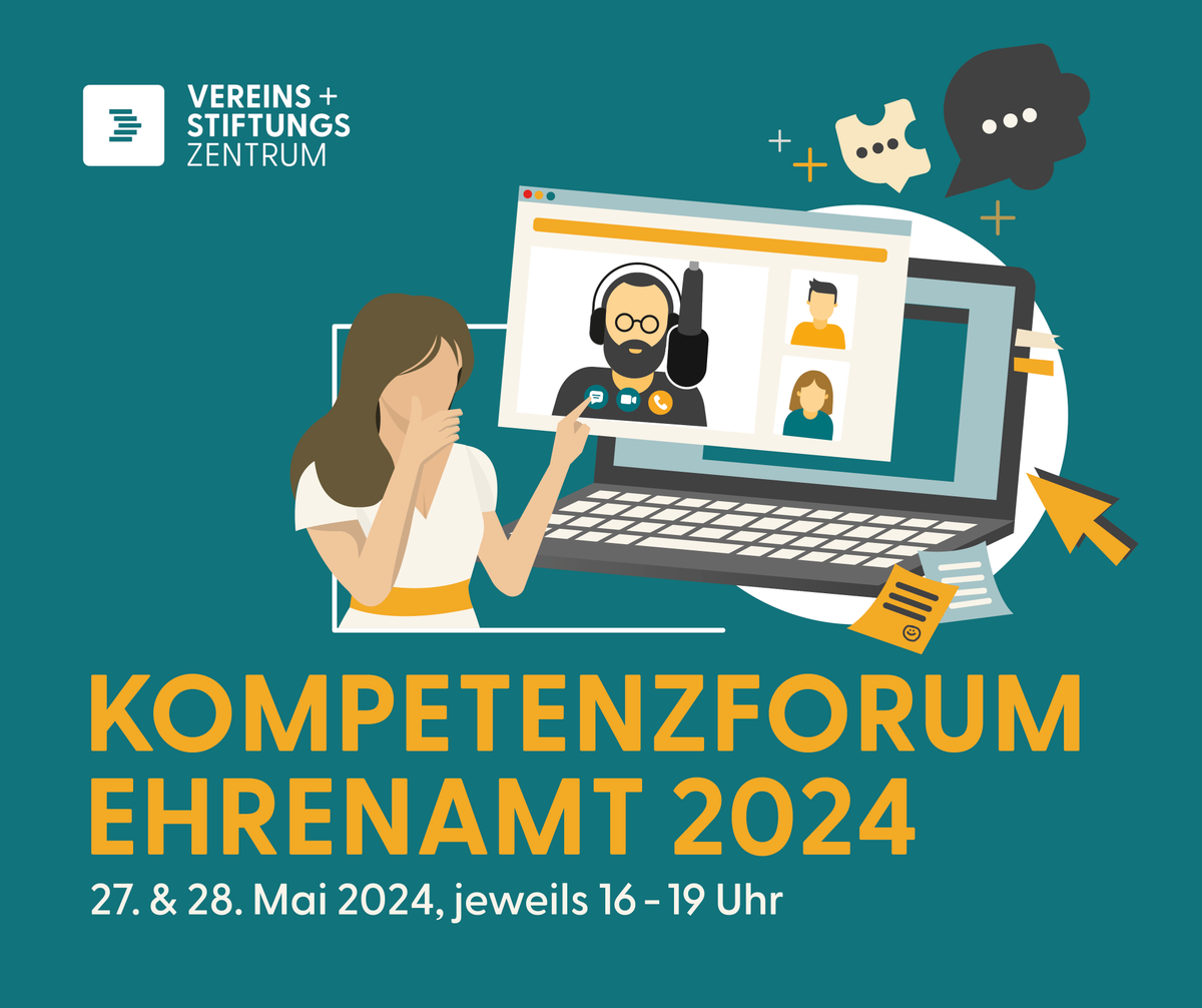 Ehrenamt ist eines unserer Themen. Gern kündigen wir deshalb das Kompetenzforum #Ehrenamt des Vereins- und Stiftungszentrums #Dresden an, das online am 27 und 28. Mai stattfindet. Einfach kostenfrei anmelden!