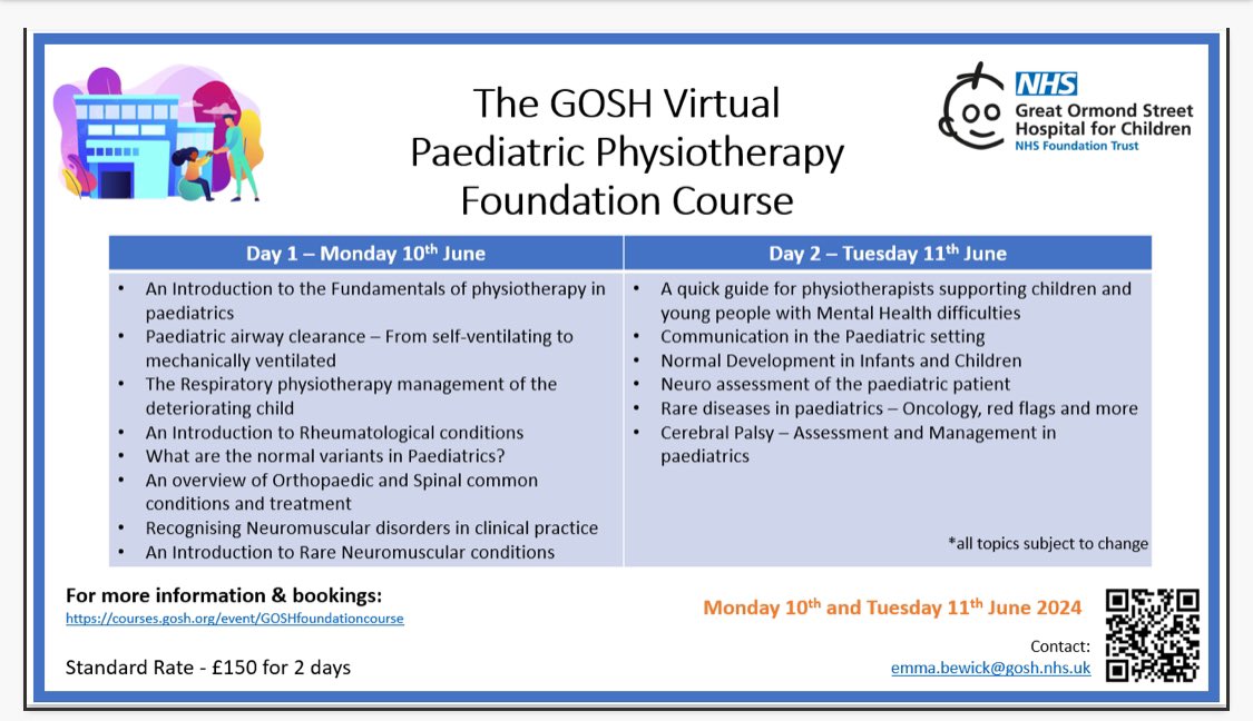 The agenda is out! Last chance to register for a great 2 days of virtual learning about physiotherapy in paediatrics! Don’t miss out!