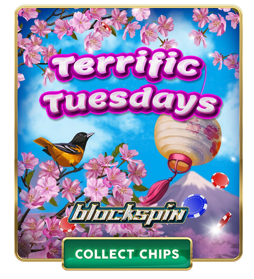 ✨What a Terrific Tuesday! Play now for free at @BlockSpinGaming and get started with your BIG WINS! 💯

#free2play #freeslots #freenft