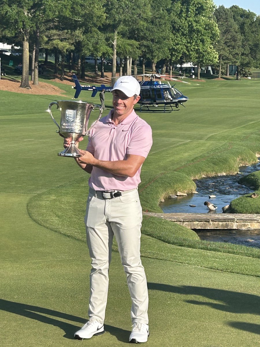 Just as he did in 2014 prior to winning the @PGAChampionship at Valhalla, @McIlroyRory has two wins in his last two starts. Will he win again? Our Live From The PGA Championship coverage starts Monday at 7:00 pm ET on @GolfChannel. Pic courtesy of My Man @bradsgolf23.