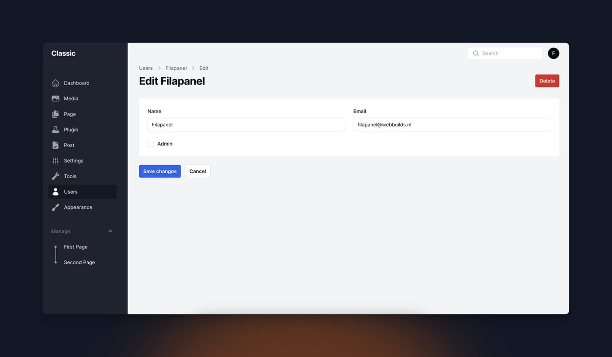 A new theme is incoming.. 🔥

For the real OG's this will be the original <a href="/filamentphp/">Filament 🦒</a> V1 theme 😎

And the best part.. This one is FREE! 🙌🎉

(Obviously still WIP)