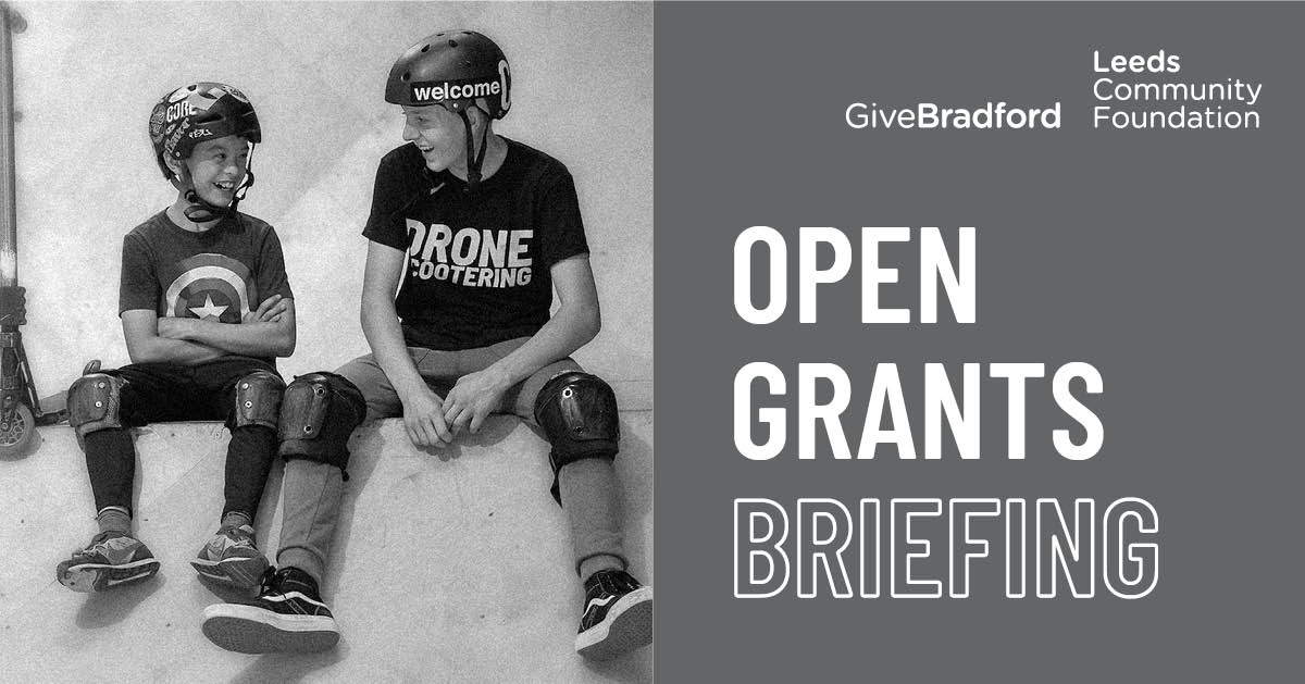 📆 There are just a couple of days until our next Open Grants Briefing event!

Join us to hear about current and upcoming grant funding opportunities from <a href="/GiveBradford/">GiveBradford</a> &amp; <a href="/LeedsCommFound/">Leeds Community Foundation</a>.

📆 When? 17 May, 11:30am
 📍 Where? Zoom

Reserve your spot here 👉 bit.ly/3VITLEd
