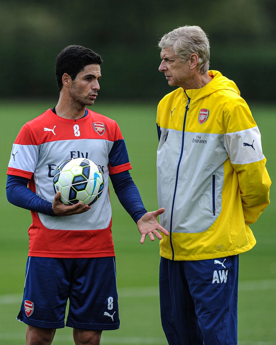 Mikel Arteta and Arsene Wenger are the only Arsenal managers this century to have done the league double over Man United 🤝
