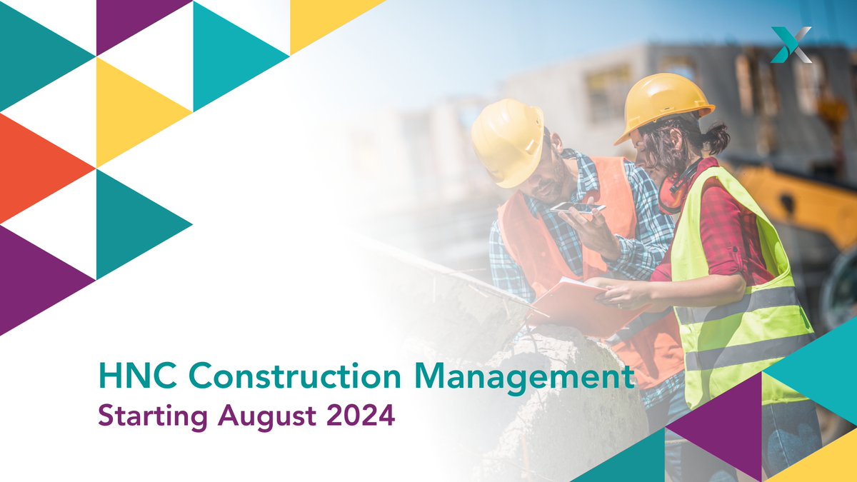 Want to lead construction projects? Our HNC Construction Management course offers BIM, design and surveying skills, industry work experience and opens doors to exciting careers >>> bit.ly/3QbePji
