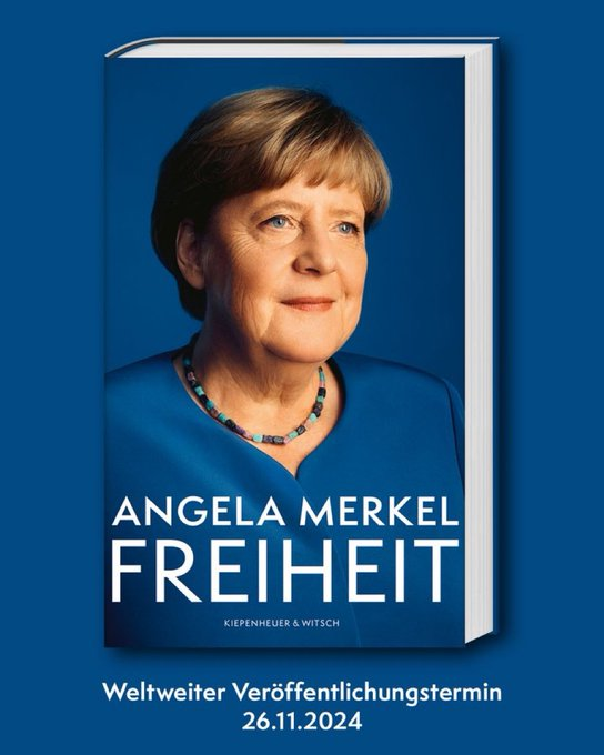 Der Titel von #Merkel s Buch ist raus. Schlicht & wichtig zugleich. Und richtig. Nicht vom allgemeinen Hass der #noafd Fraktion & 'aufgeklärten' Dauernörgler anstecken lassen. Die Kanzlerin war etliche Jahre Garant eines guten Ansehens Deutschlands in der Welt.