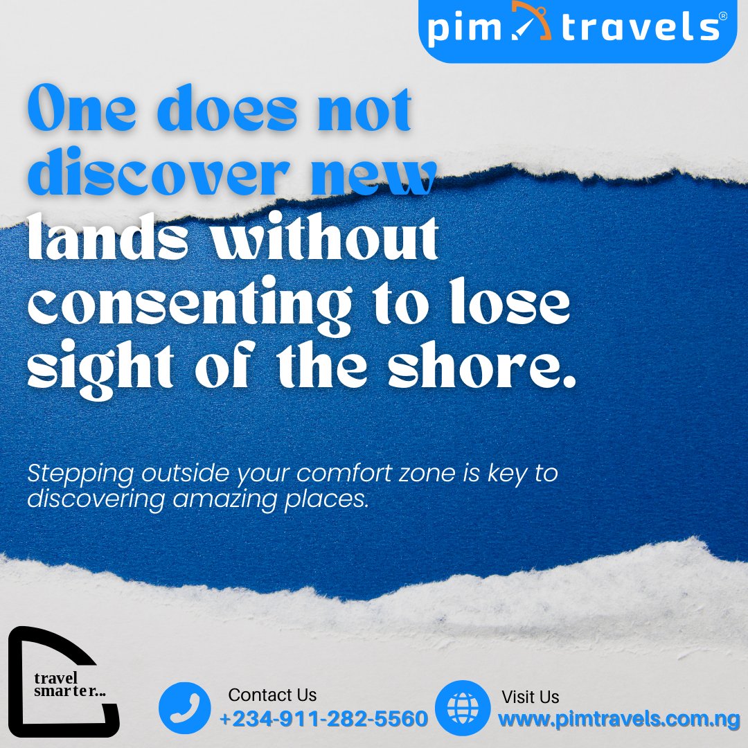 No new lands without leaving the shore! This week, explore further with PIM Travels. #pimtravels

#travel #traveldeals #travelgoals #traveladvisor #traveldreams #traveldiary #travelabroad #travelandleisure #travelforwork #travelquote  #travelinspiration
