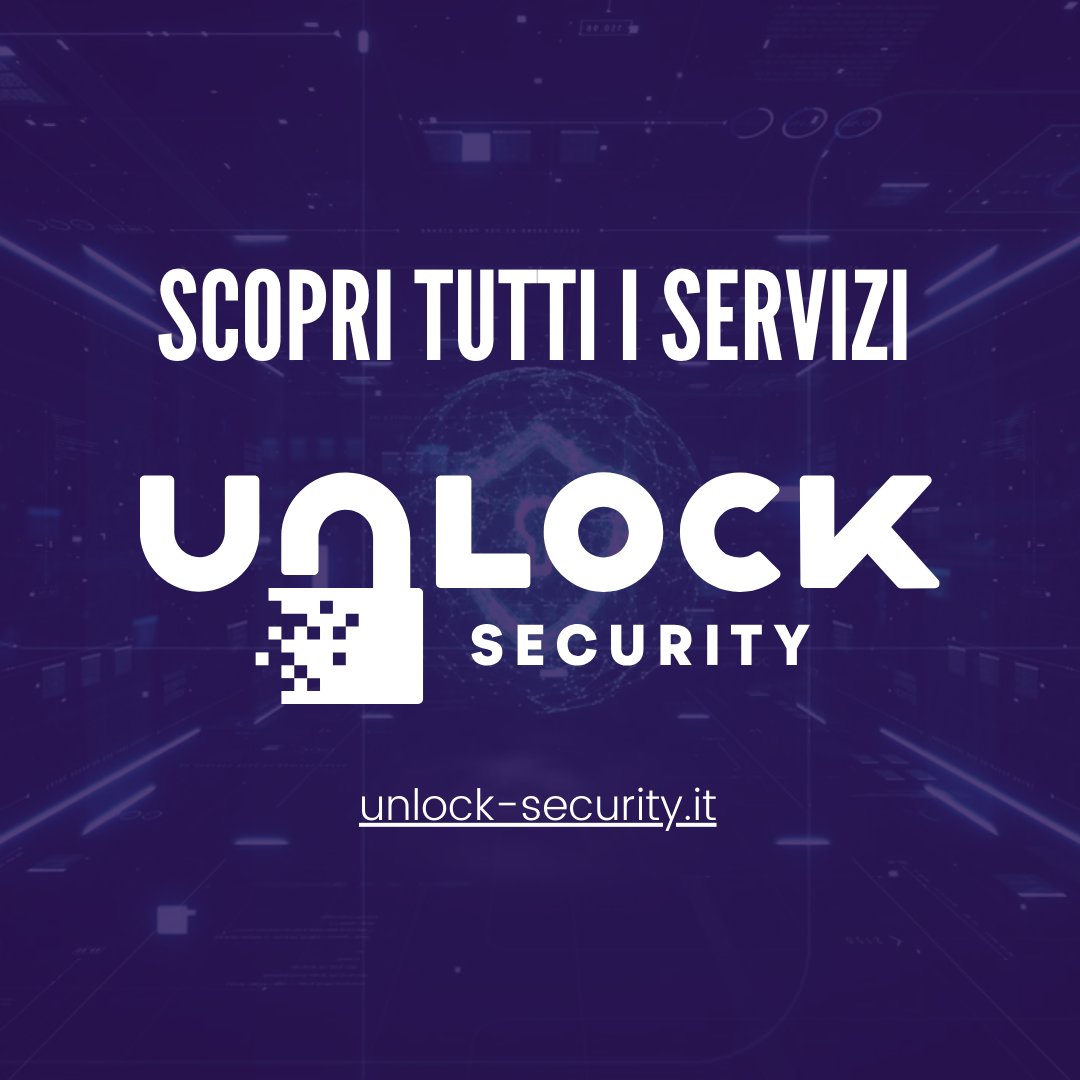 SecurityCertIT's tweet photo. In vista dell'evento di @HackInBo del 7 e 8 giugno 2024 un ringraziamento particolare va al team di Unlock Security, grazie al quale potremo essere presenti e portare valore aggiunto a uno degli eventi più belli in Italia.
👉https://t.co/qE233n65xh https://t.co/KSjF7xYn5s
