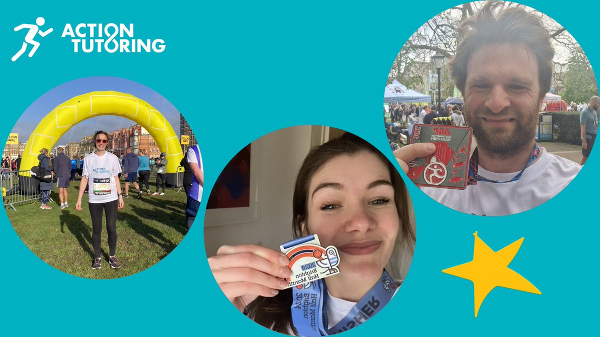 Alice, Stuart and Louisa, three of our inspirational employees, share their stories of pushing themselves to fundraise for our work and ensure that no young person is left behind. Delve into their running journeys in our new blog post below 👇 actiontutoring.org.uk/employees-tack…