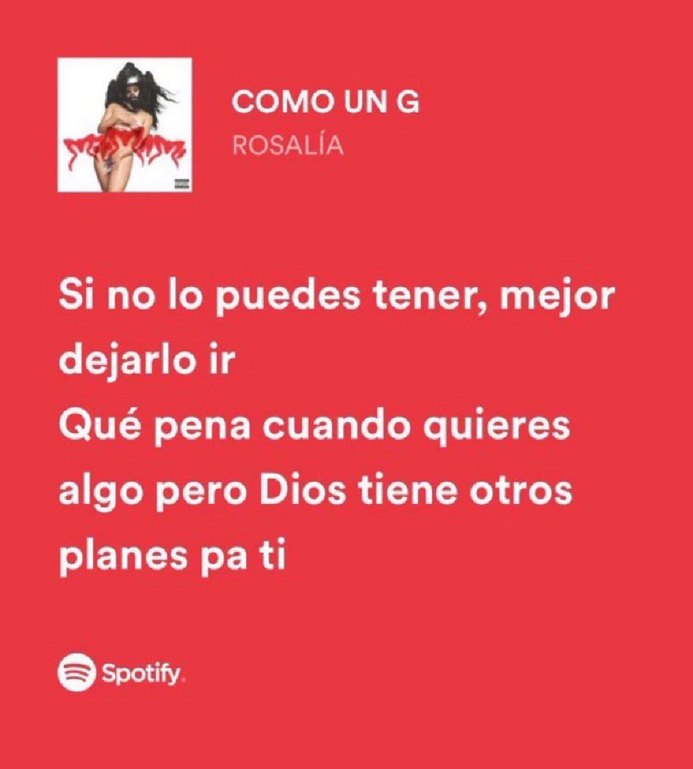 rosalía / como un g