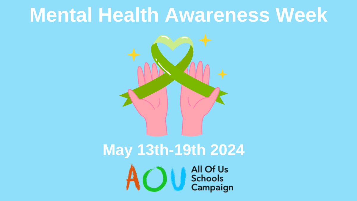 AllofUsFilm's tweet photo. This week is #MentalHealthAwarenessWeek 💚 With 1 in 6 young people today struggling with a mental health condition, we need open, honest conversations about #MentalHealth, not just this week but year round. Access our resources to start the conversation https://t.co/BPYdlrv5tq https://t.co/ftxKjrWkrf