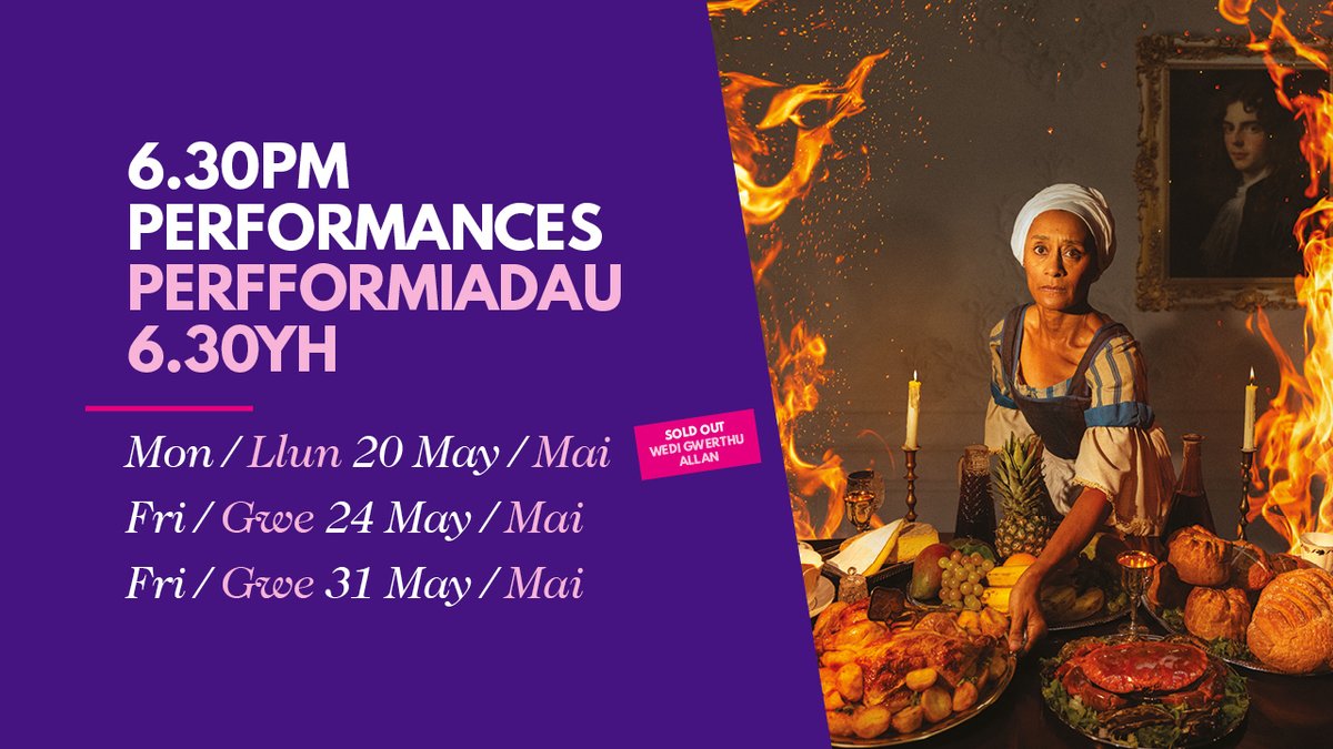 Almost all performances in the first week of #TheWomenofLlanrumney have sold out. To audiences members who prefer an earlier finish, we also have performances at 6.30pm. 24 May 6.30pm / 31 May 6.30pm (+post-show talk) 🎟️ ow.ly/S4qf50RBKmP