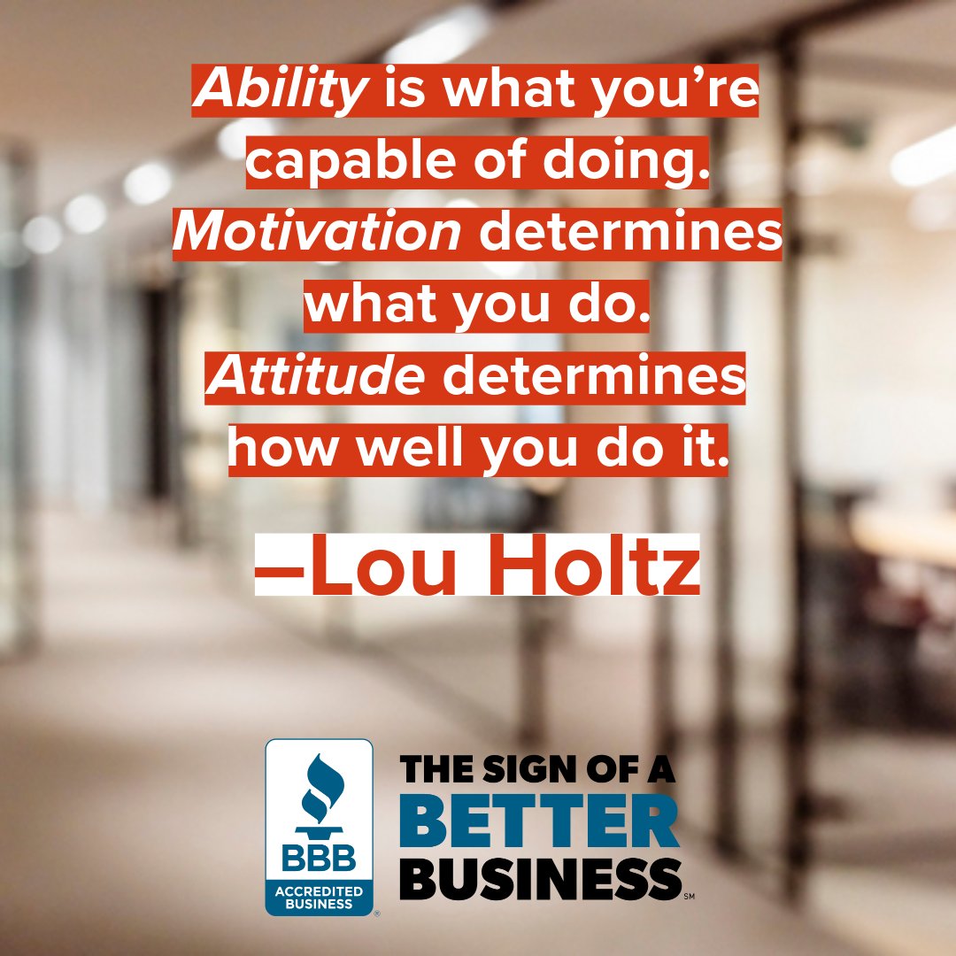Recognize the difference? #MondayMotivation #BBB #StartWithTrust