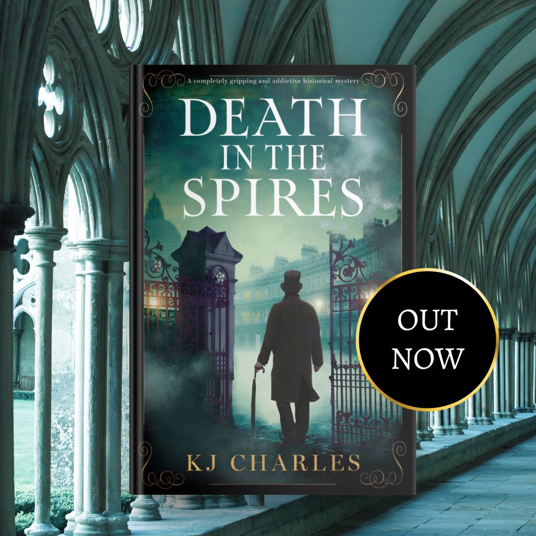 ‘Death in the Spires swept me off my feet and broke my heart, then put it back together again.’ ⭐⭐⭐⭐⭐ Reader review

😱 Readers can't enough of @kj_charles's brand-new historical mystery! Get yours: geni.us/233-rd-two-am

#bookreview #historicalmystery