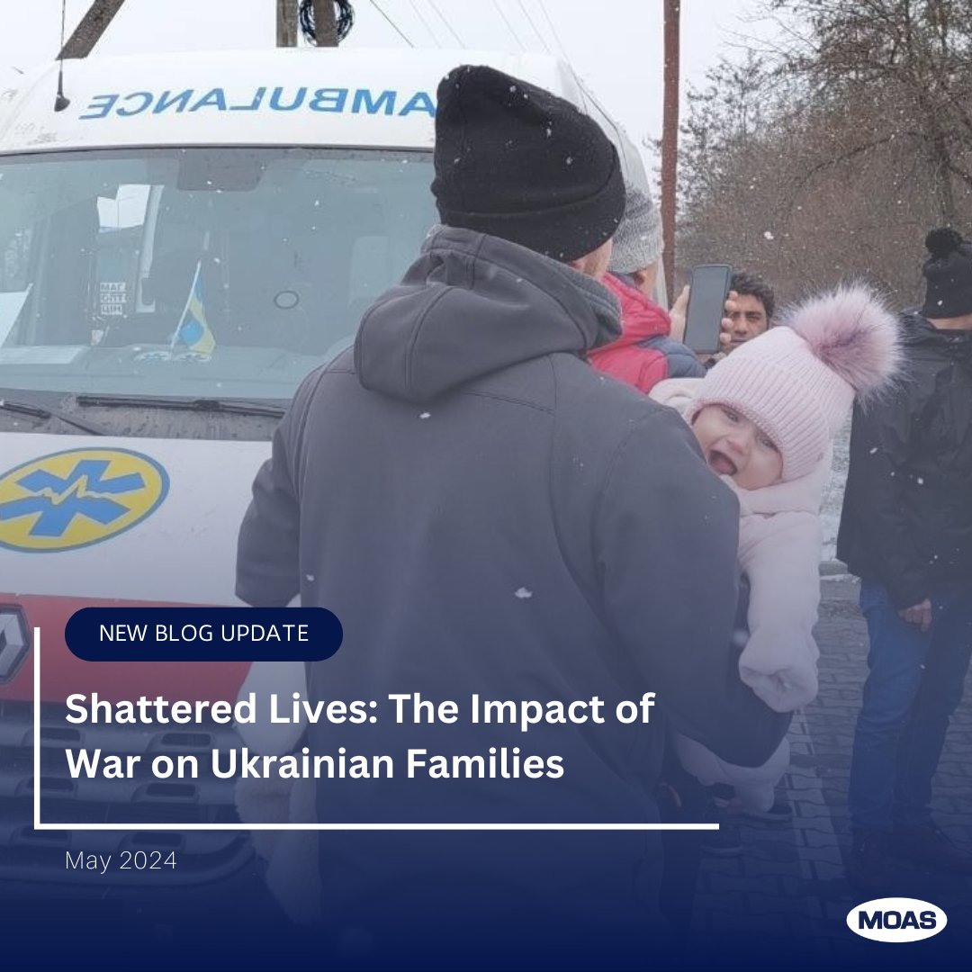 The war in #Ukraine leaves millions grappling with #displacement, #poverty, and loss. Discover stories of resilience and hope amidst adversity, and learn how you can help support those affected by this devastating crisis in our latest #blog: moas.eu/shattered-live…