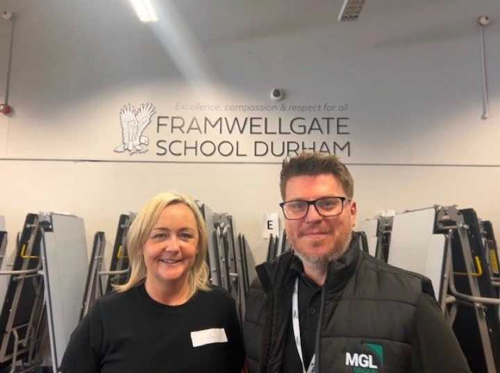 We had a fantastic session with Y10 pupils at @fram_official, facilitating #mockinterviews, offering #support and guidance. 

📷 #MGLGroup Social Value Manager Greg Chapman with Lisa Hornby, CSR Coordinator for Kier Construction. 

#TeamMGL #employment #career #socialvalue