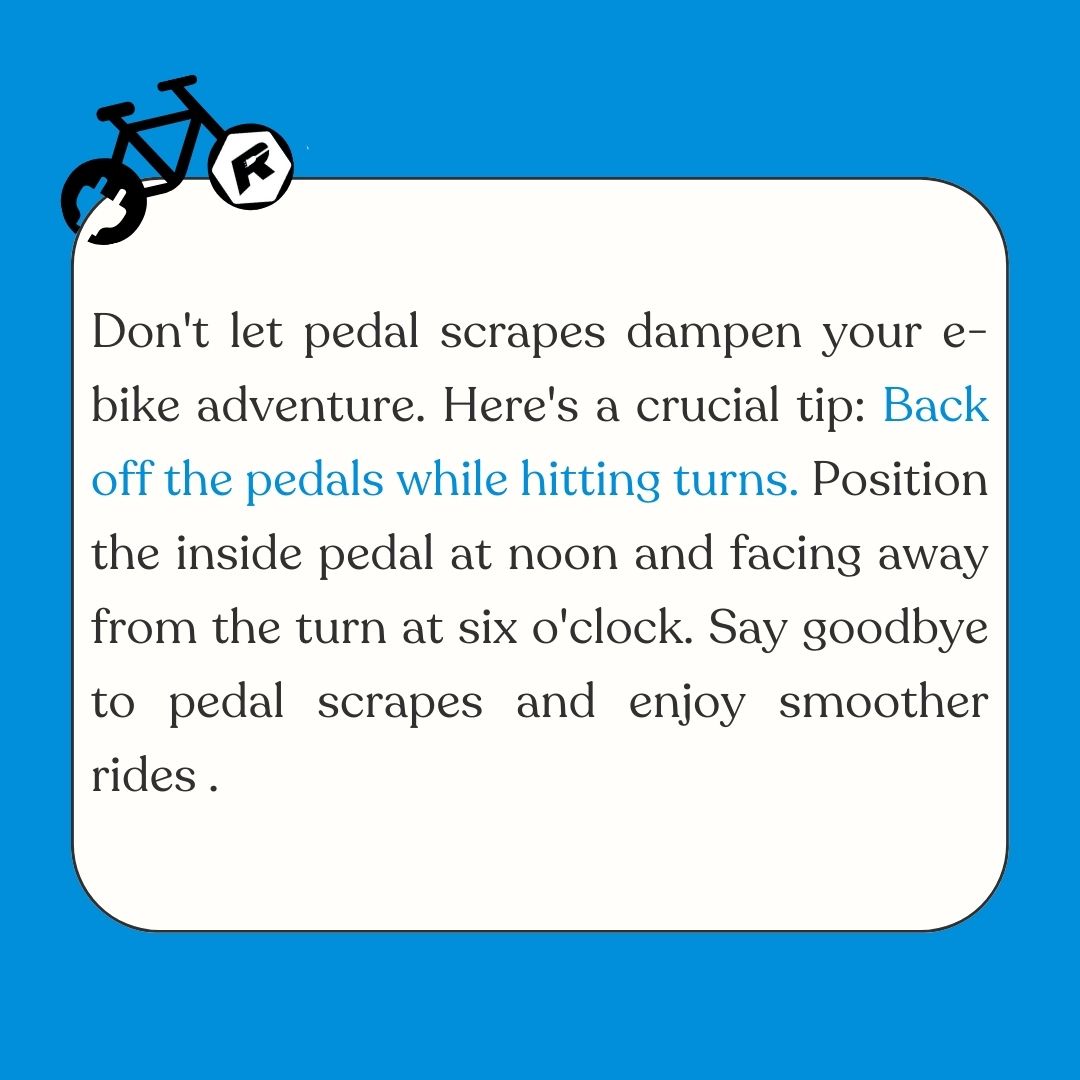 rattanebike's tweet image. E-Bike Tip: Master the Art of E-Bike Turns. Here's the trick: Back off the pedals while hitting turns. 🚴‍♂️

#rattanebike #ebike  #EBikeTips