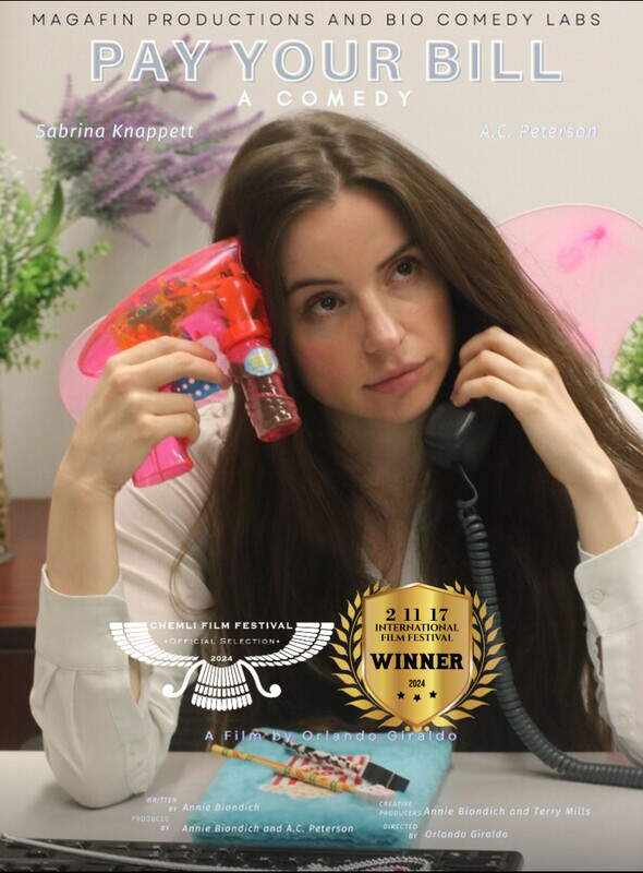 Recently Submitted Best Actress Category Film 'Pay Your Bill' Directed By Orlando Giraldo.

.

@londonindieff 
@filmfreeway 

.

#bestactress #actress #filmagency #filmmaker #filmmaking #filmposter #filmsubmission #instalike #instafollow #filmy #instafilm #instashort