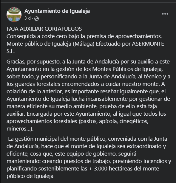 ASOCIACIÓN FORESTAL ANDALUZA tweet media