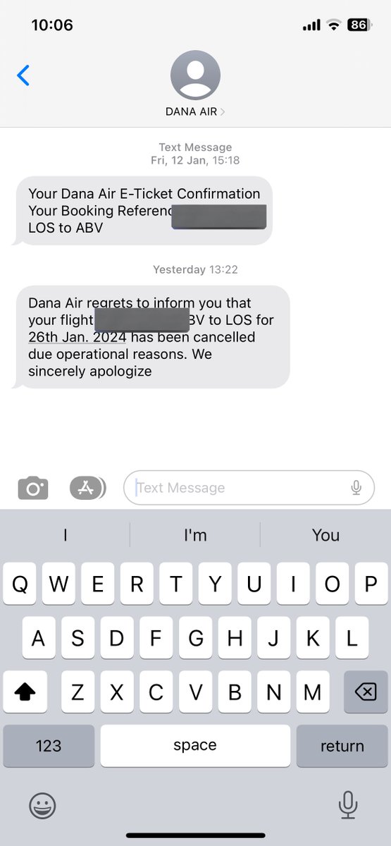 Dear @mikeachimugu01  

Today makes it 109days since @DanaAir cancelled my flights due to operational reasons and haven’t refund my money till today!!

The other day I tweeted at you for not trying to help you said I insulted you with that tweet which I apologized… now tell me